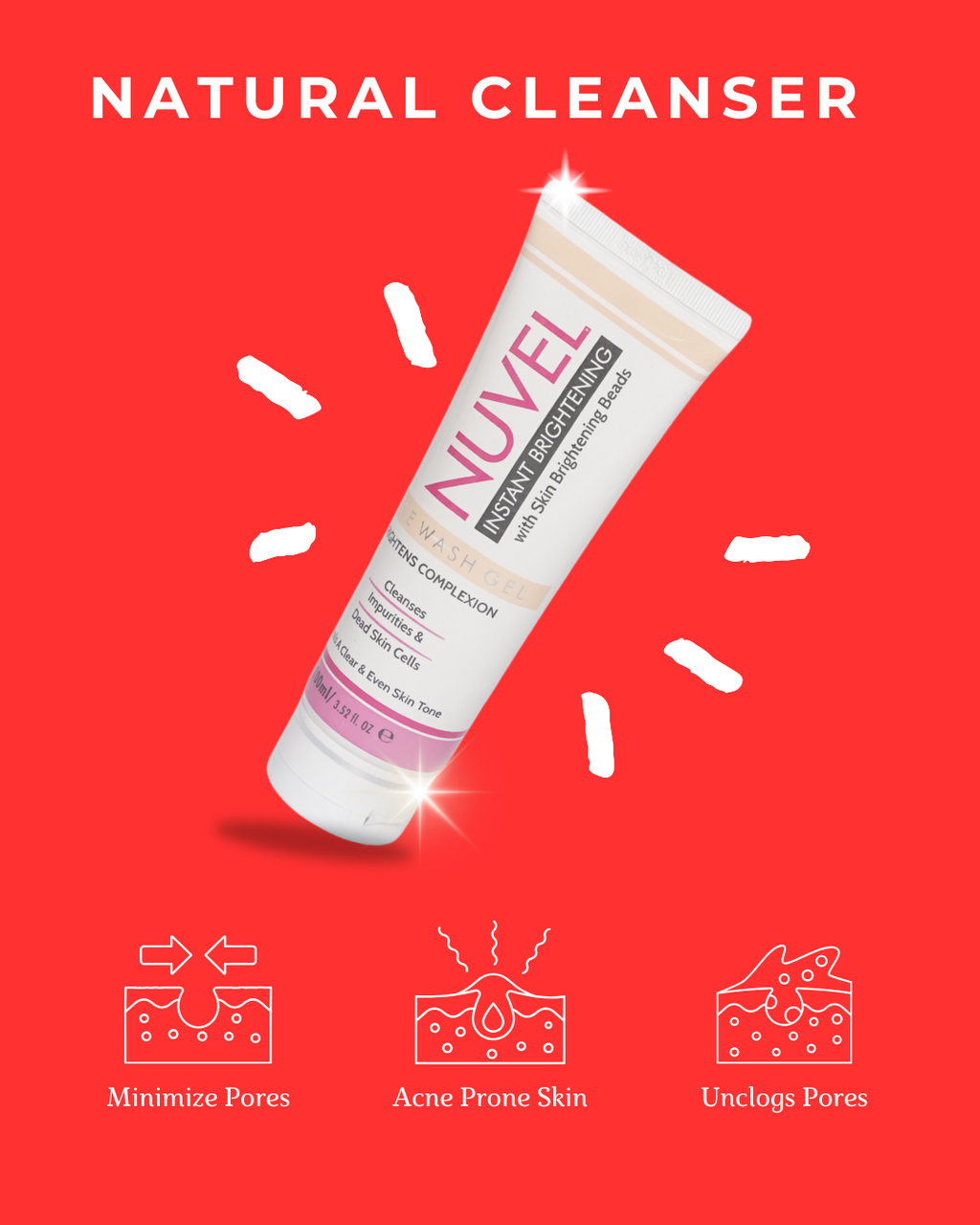 NUVEL Face Wash Gel